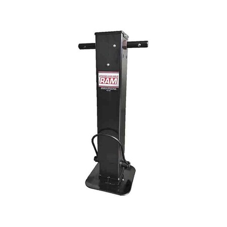 Redneck Trailer Supplies Dropleg Jack, Heavy Duty, 20,000Lb, Sidewind, Dual Pin, Spring Loaded, Handle, Holland 266020